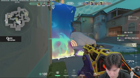 김된모 진짜 총 안쏴도 이기는 요원 발견