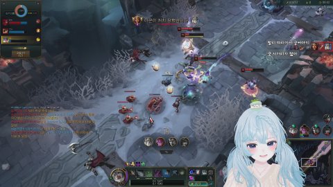 잔잔한 목소리 방송 . 현직 코치한테 롤배우기