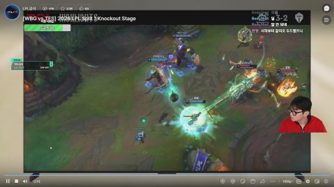 [LPL P.O TES vs WBG] 크렘 vs 샤오후 지면 탈락.. #LPLCostream #감컴