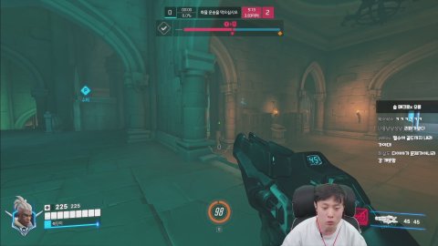 깨박이 오버워치 뉴비입니다 나 왜 다이아지[무수]