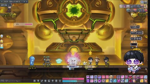 메이플 나이트로드 296 데티카링 노방종 나로  ㅜ ㅜ