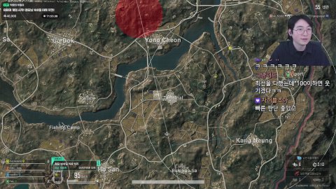 메튜버들과 배그