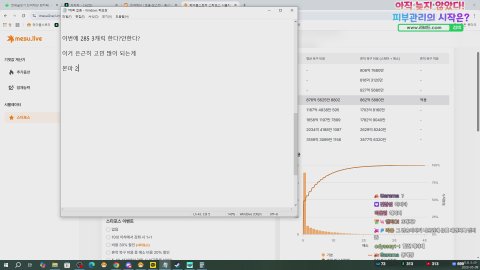 메이플 / 메이플플래닛 계획세우기 ㄷㄷㄷㄷ