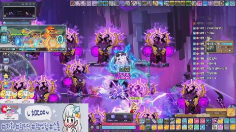 [메이플/베라/첼3]300패파1위 ⭐부캐육성中⭐ 사냥/템진단/소통 中