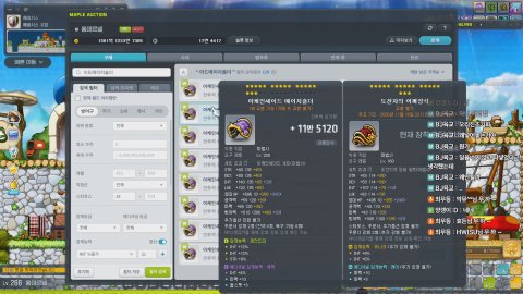 [메이플/베라/첼3]300패파1위 ⭐부캐재획中⭐ 사냥/템진단/소통 中