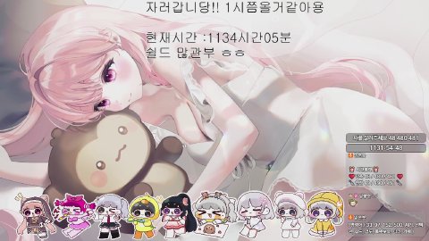 자러갑니당 /노방종22일차